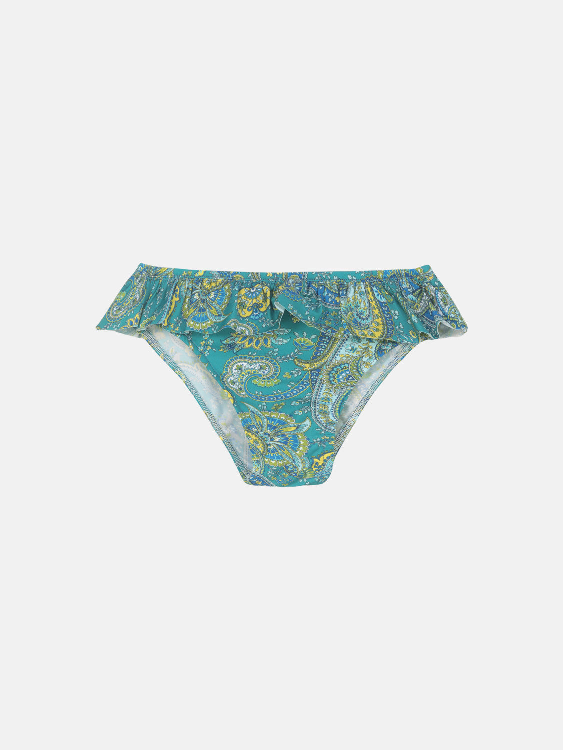 Costume Balza Lycra Liberty Cashmere Verde