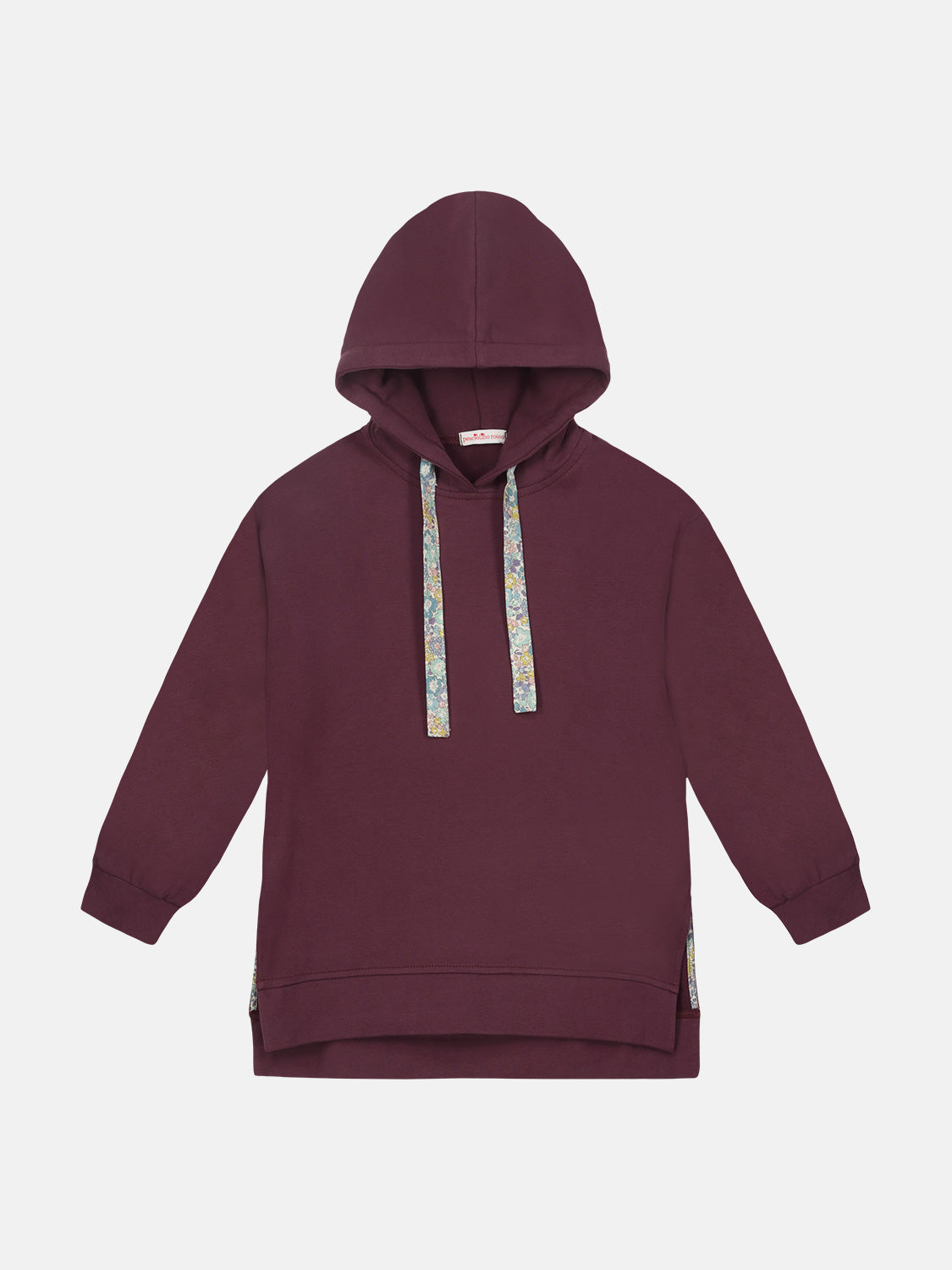 Felpa Over Aubergine New