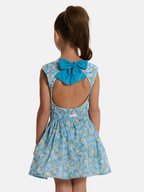 Gonnellina Bambina Liberty Betsy Azzurro