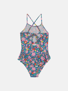 Intero Bambina Balza Liberty Betsy Mix Blu
