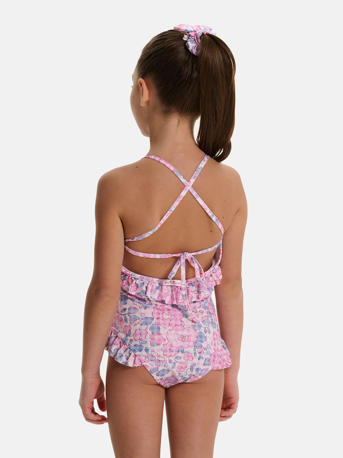 Intero Bambina Incrociato Liberty Betsy Vichy