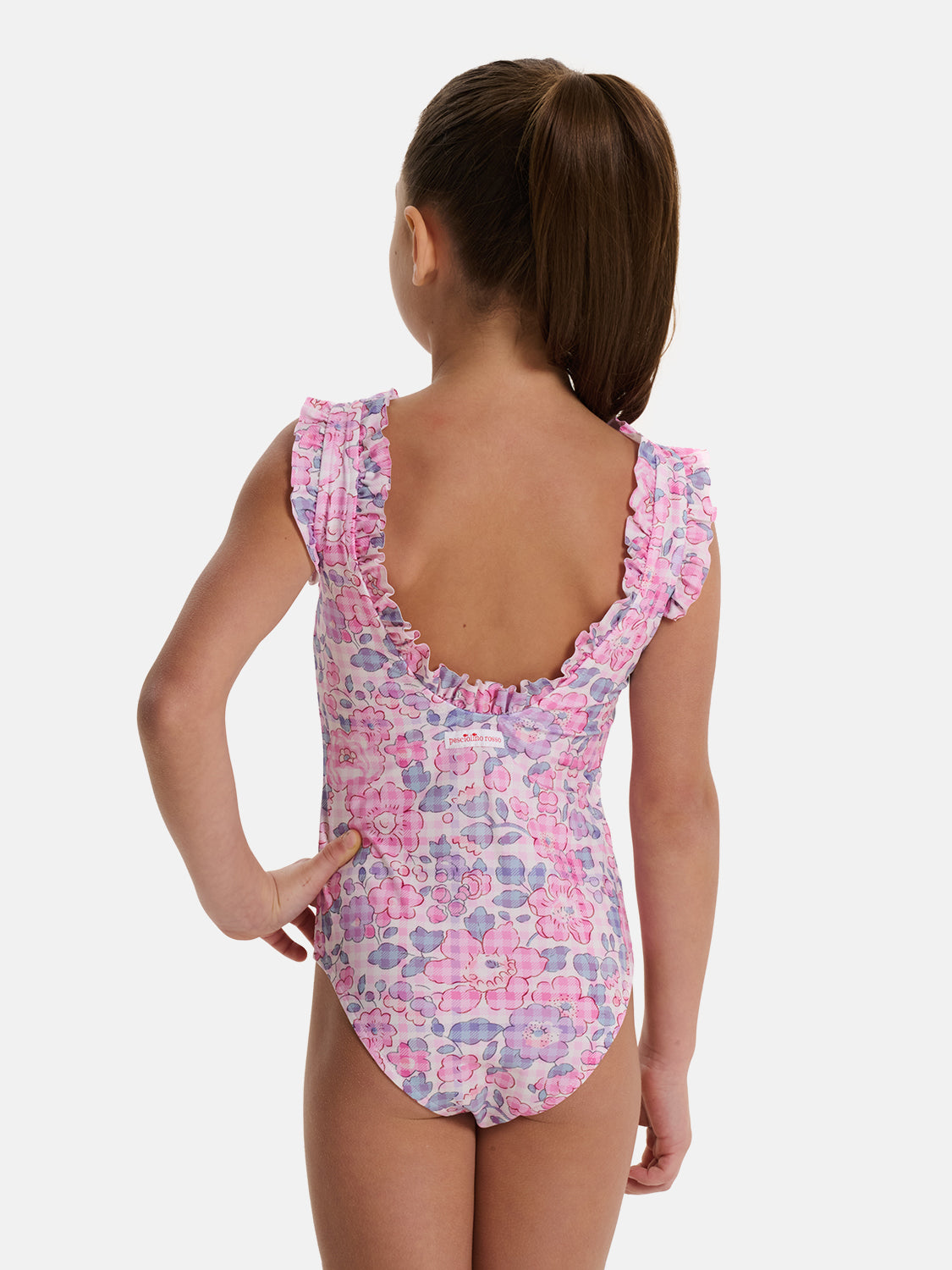 Intero Bambina Profili Rouches Liberty Betsy Vichy