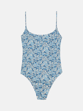 Intero Classico Donna Lycra Liberty Betsy Celeste