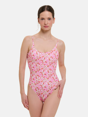 Intero Classico Donna Lycra Liberty Betsy Fluo Fuxia