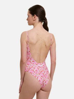 Intero Classico Donna Lycra Liberty Betsy Fluo Fuxia