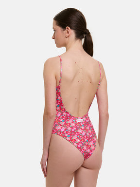 Intero Classico Donna Lycra Liberty Betsy Lampone