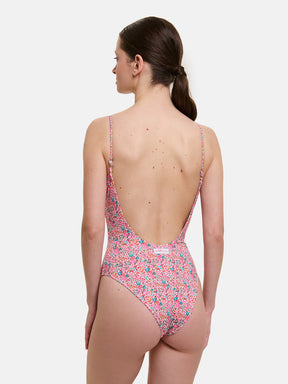 Intero Classico Donna Lycra Liberty Emma Fuxia Petrolio