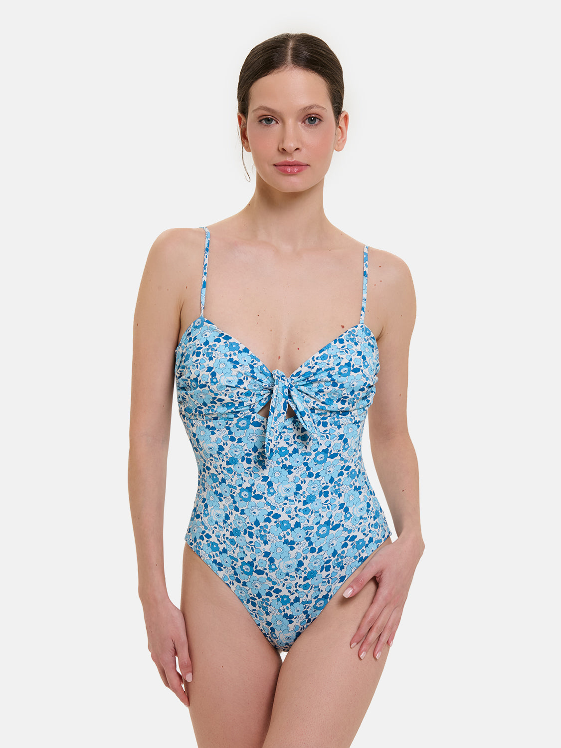 Intero Donna Nodo Lycra Liberty Betsy Celeste