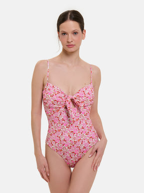 Intero Donna Nodo Lycra Liberty Betsy Fluo Fuxia