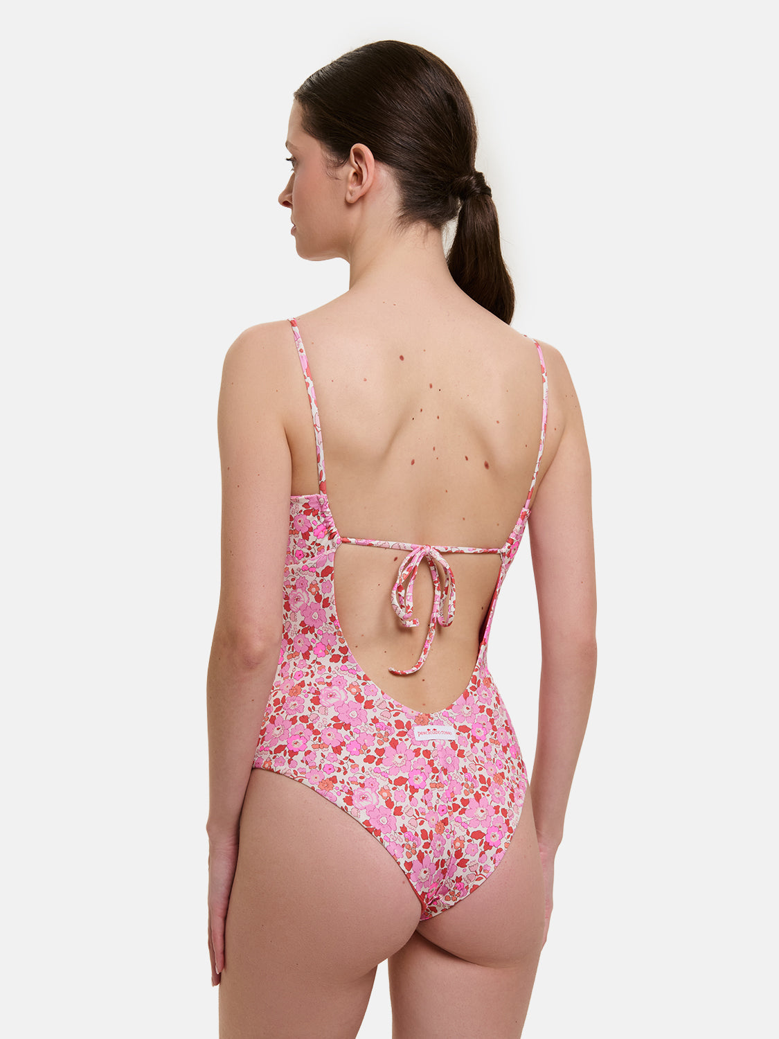 Intero Donna Nodo Lycra Liberty Betsy Fluo Fuxia