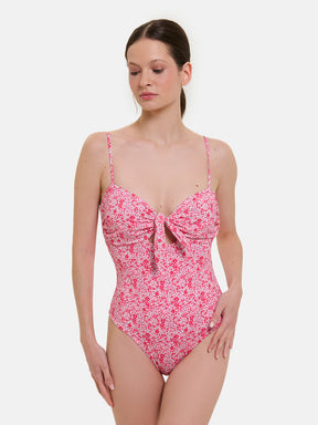 Intero Donna Nodo Lycra Liberty Emma Lampone