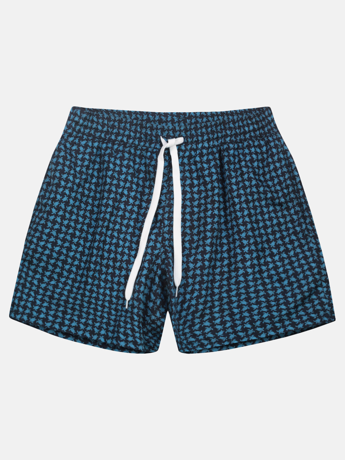 Costume Tessuto Tecnico Uomo Lacci Tartarughe Navy