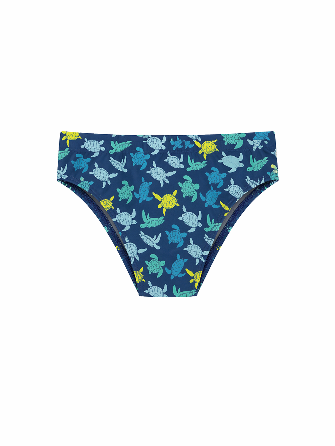 Costume Bambino Slip Lycra Tartarughe Mix Blu