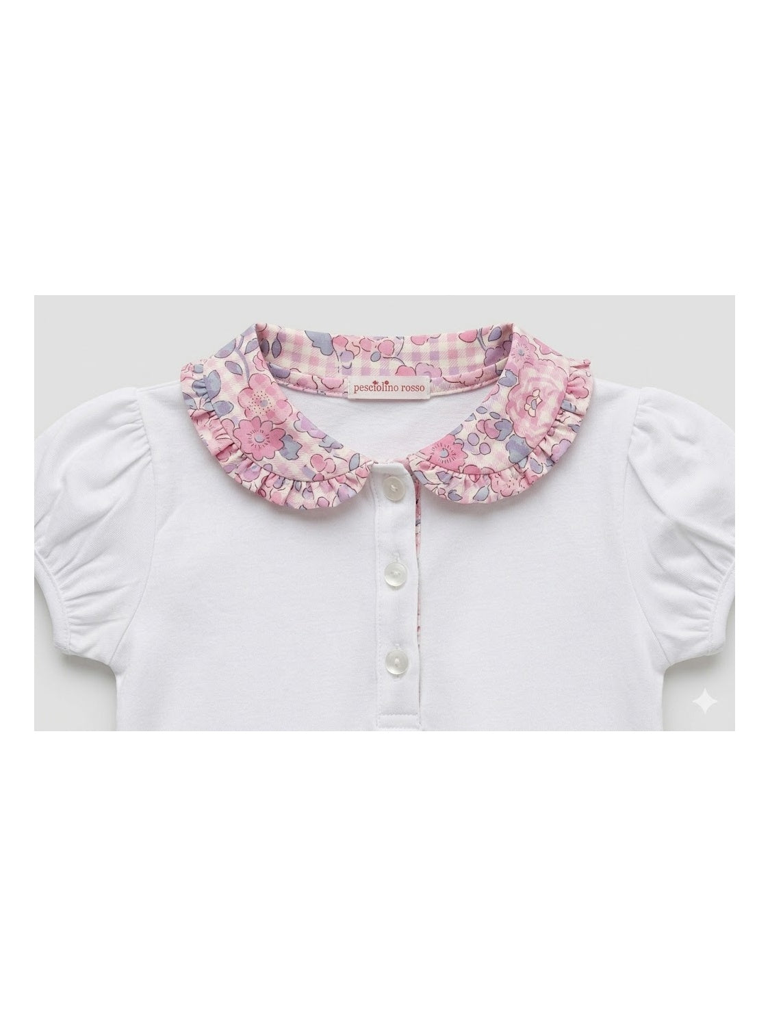 Polo Bambina Betsy Vichy