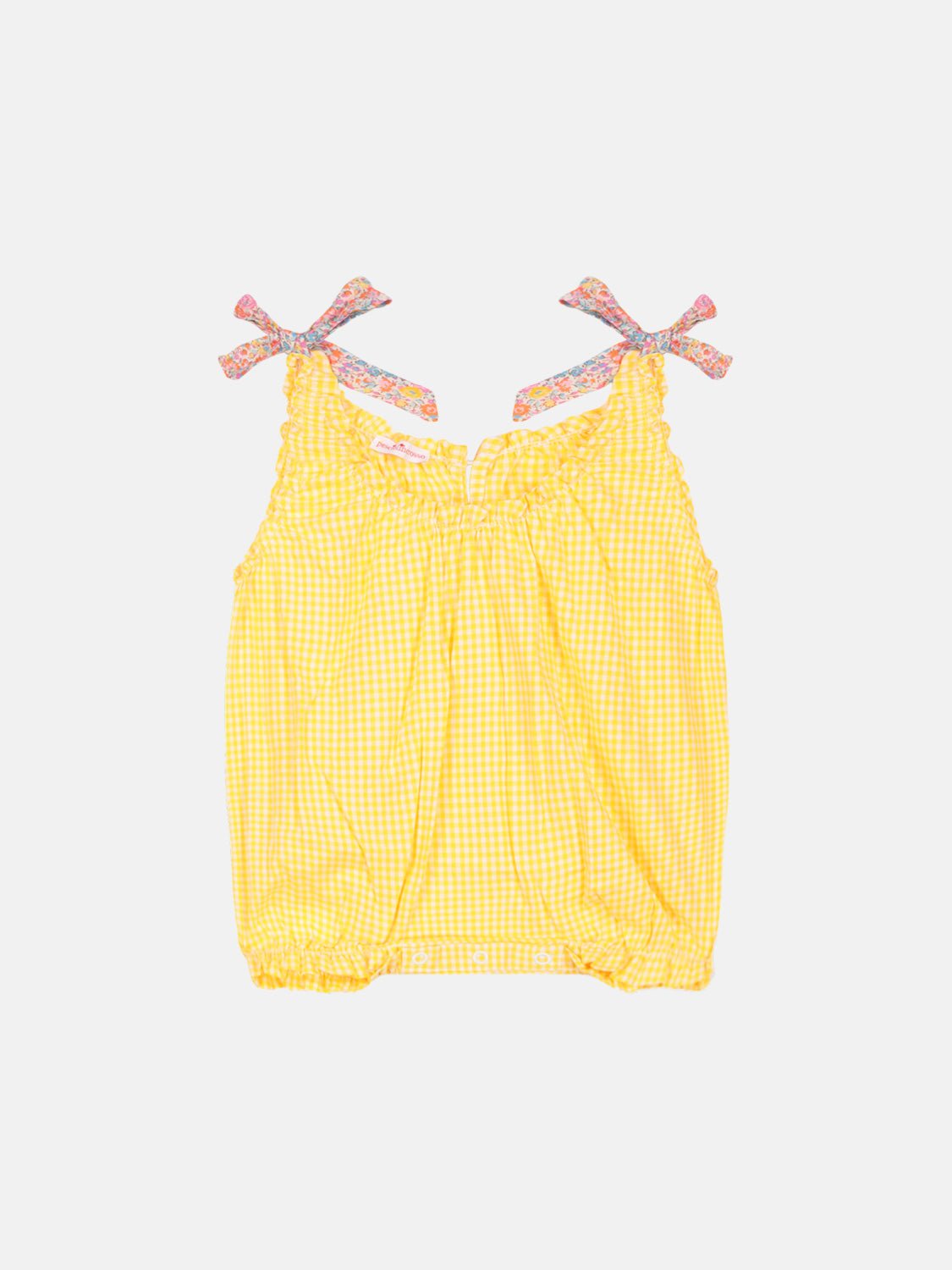 Pagliaccetto Patchwork Liberty Emma Giallo