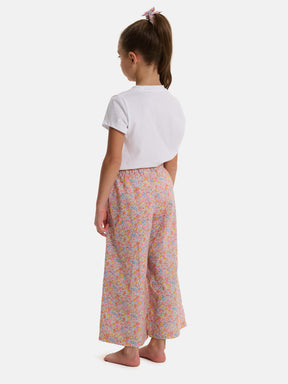 Pantalone Palazzo Bambina Liberty Emma Giallo