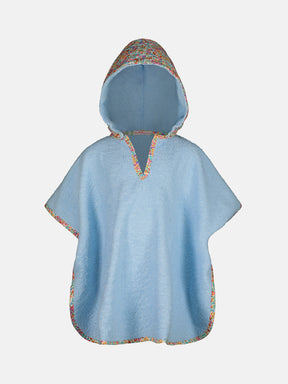 Liberty Betsy Boo Light Blue Poncho