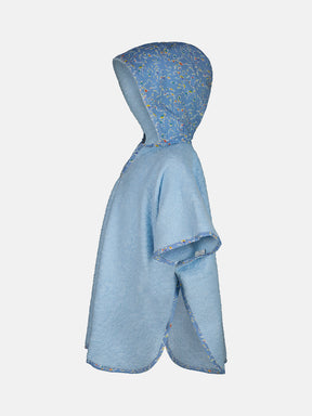 Liberty Betsy Boo Light Blue Poncho