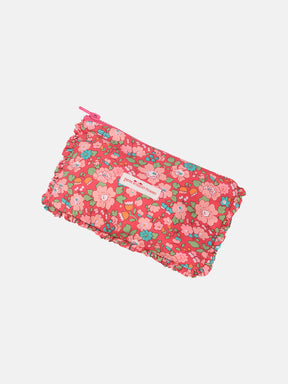 Pochette Mare Mini Rouches Liberty Betsy Lampone