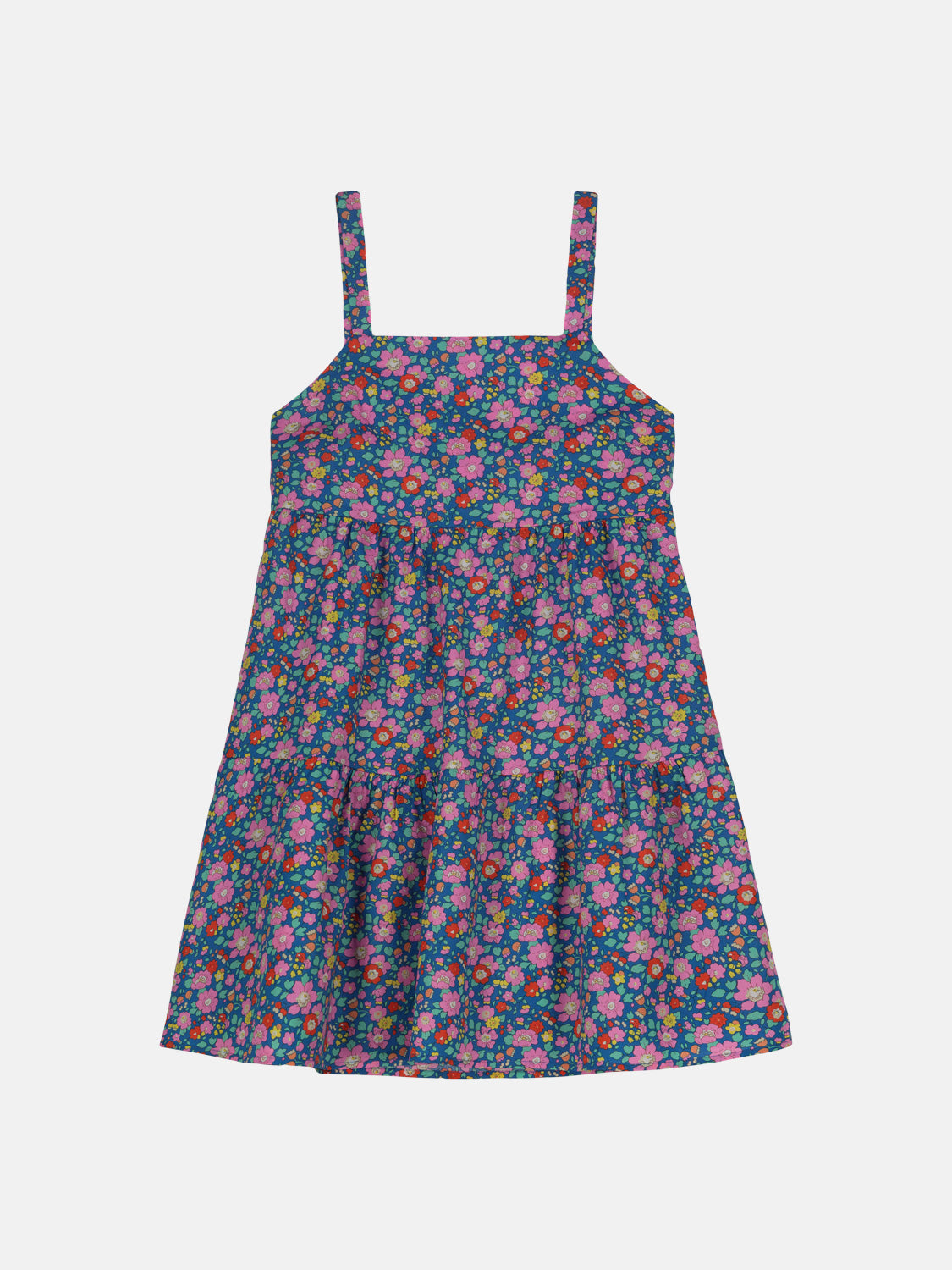Prendisole Balze Corto Liberty Betsy Mix Blu