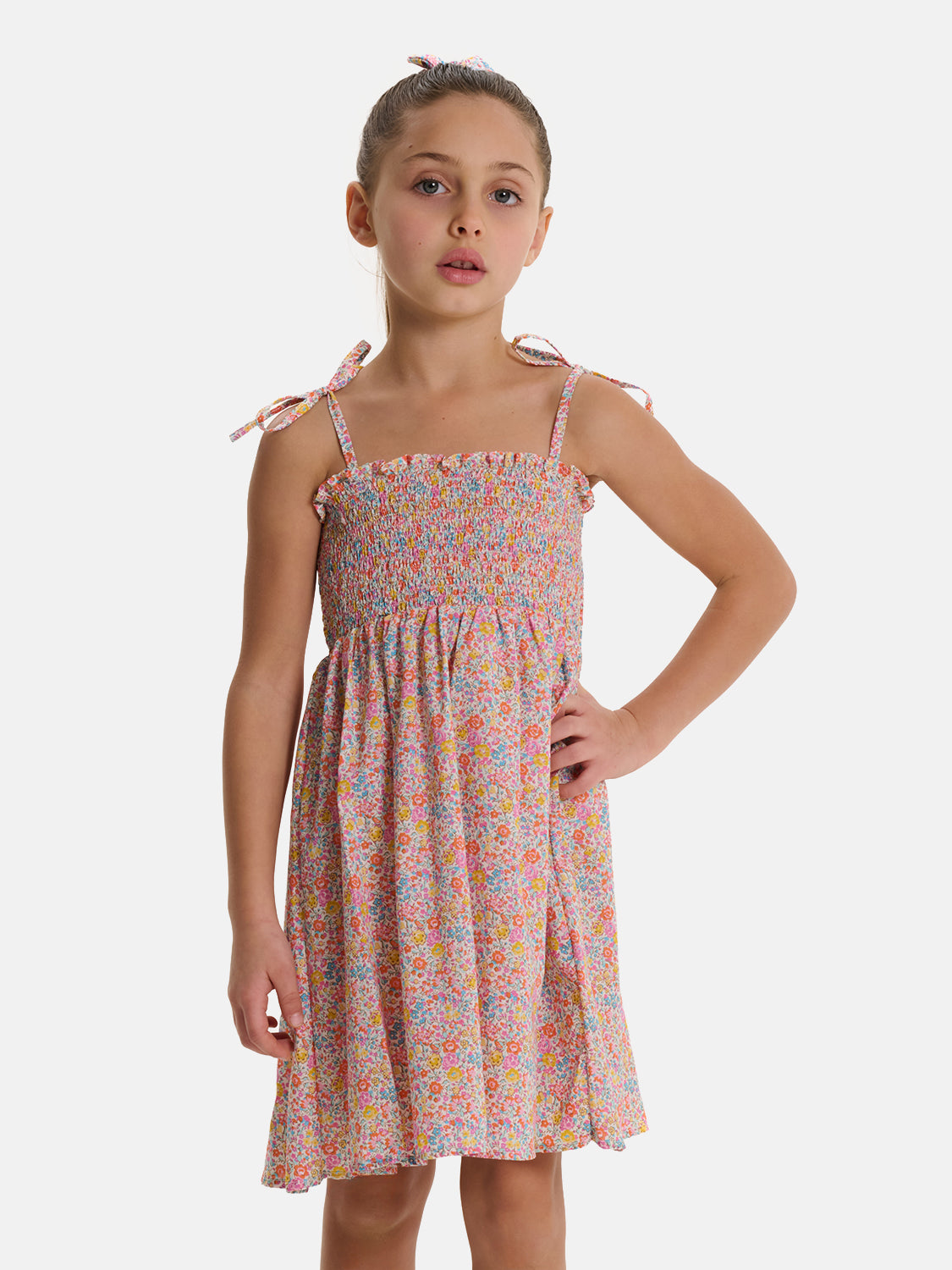 Prendisole Bambina Liberty Emma Giallo
