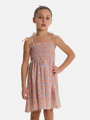 Prendisole Bambina Liberty Emma Giallo