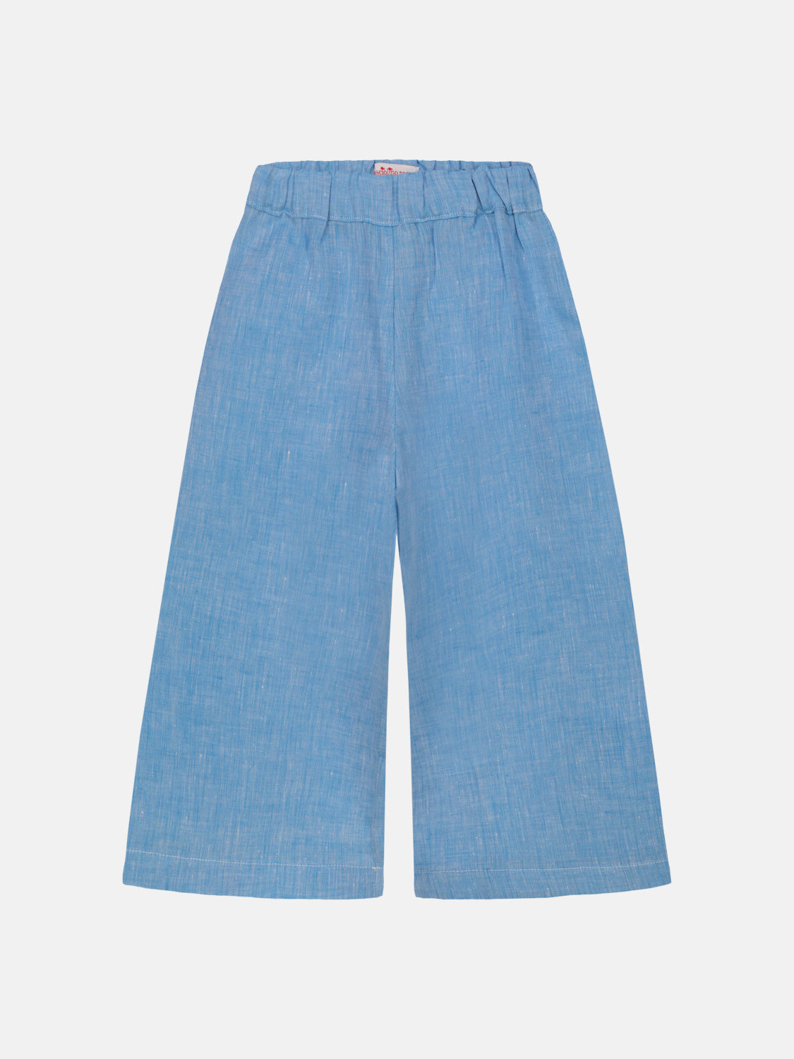 Pantalone Palazzo Lino Turchese