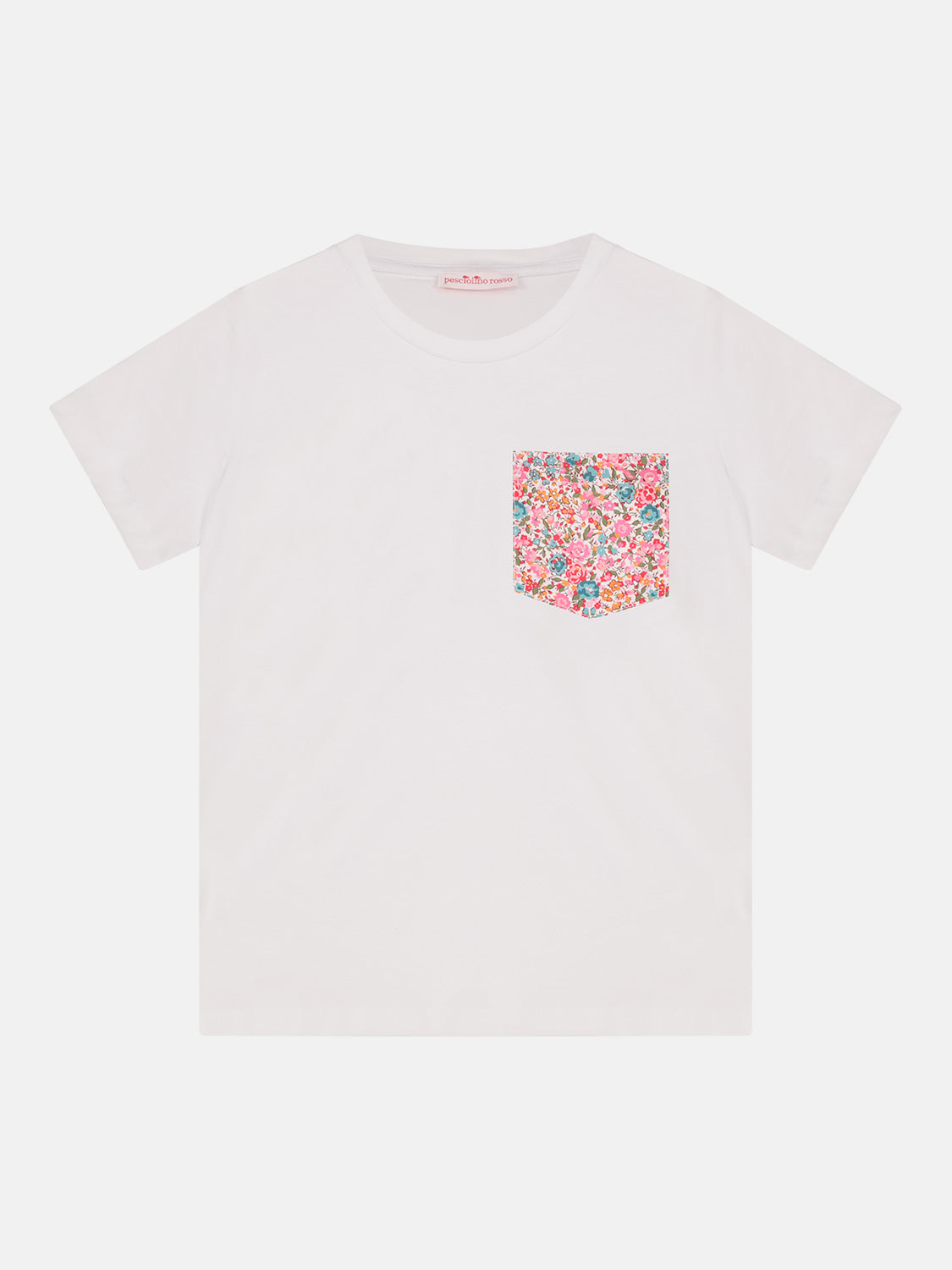 T-Shirt Bambino Emma Fuxia Petrolio
