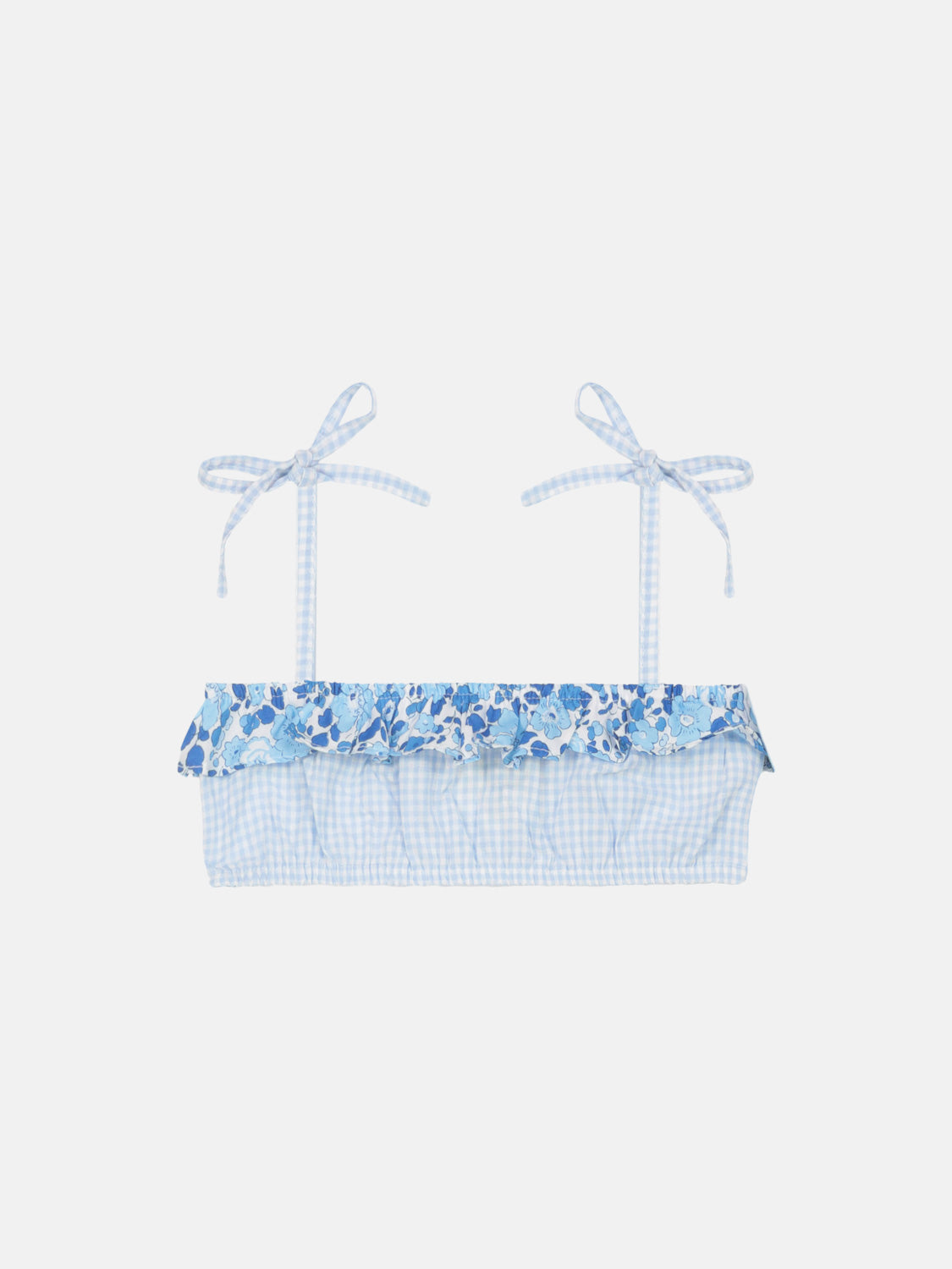 Top Balza onda Patchwork Liberty Betsy Celeste
