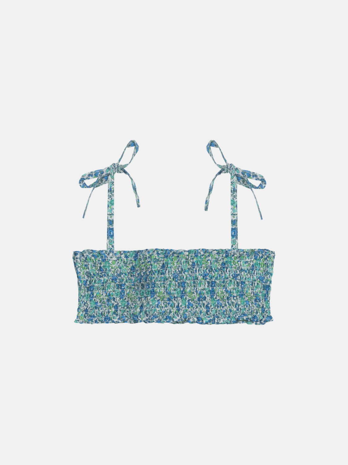 Top a fascia Liberty Emma Verde Acqua