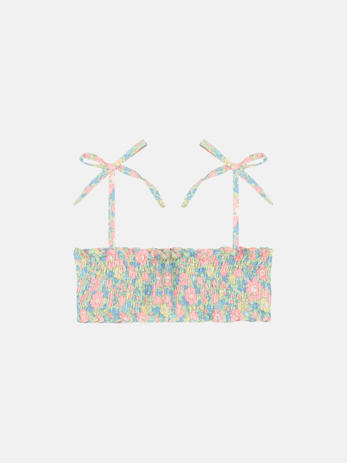 Top a fascia Liberty Betsy Verde Rosa