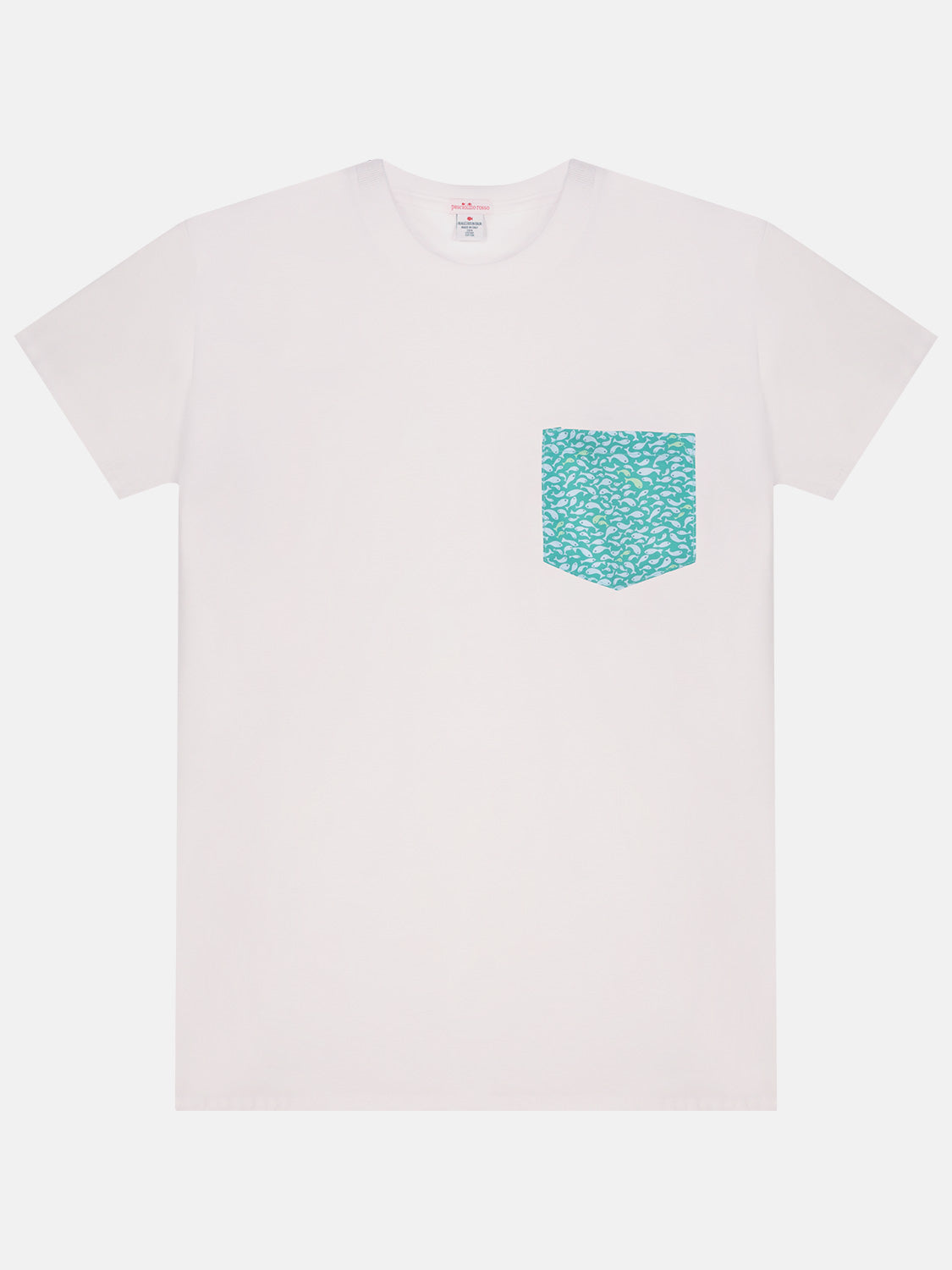 T-Shirt Uomo Pesciolini Menta