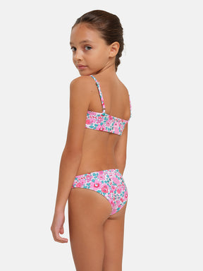 Bikini Bambina Lycra Liberty Betsy Fuxia