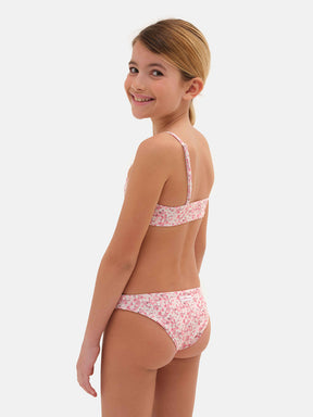 Bikini Bambina Lycra Liberty Mitsi Rosa