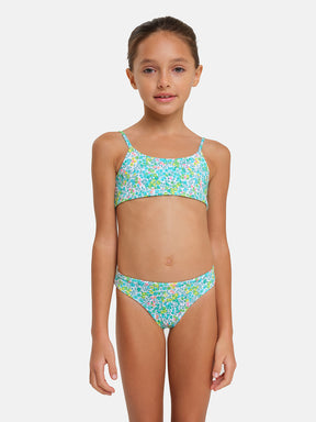 Bikini Bambina Lycra Liberty Whiltshire Verde