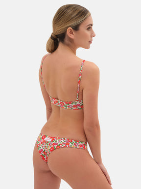 Bikini Brasiliana Lycra Liberty Betsy Rosso