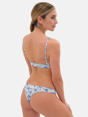 Bikini Brasiliana Lycra Liberty Felicite Azzurro
