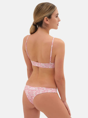 Bikini Brasiliana Lycra Liberty Mitsi Rosa