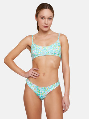 Bikini Brasiliana Lycra Liberty Whiltshire Verde