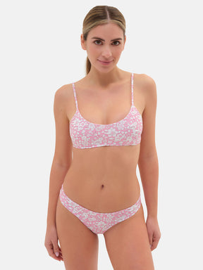 Bikini Slip classico Fascia Lycra Liberty Betsy Boo Rosa