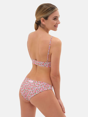 Bikini Slip classico Fascia Lycra Liberty Fragoline