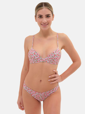 Bikini Triangolo Fisso Brasiliana Lycra Liberty Fragoline