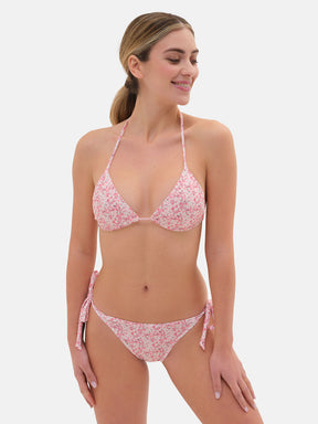 Bikini Triangolo Lycra Liberty Mitsi Rosa