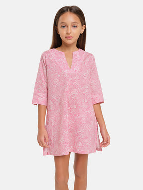Caftano Liberty Blossom Rosa