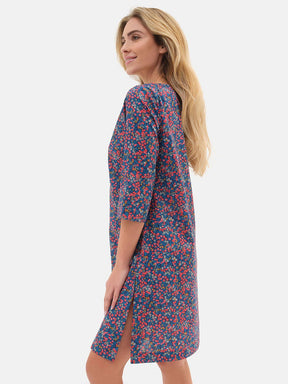 Caftano Liberty Corto Wiltshire Blu
