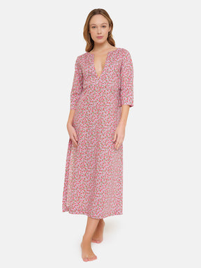 Caftan Liberty Long Strawberries