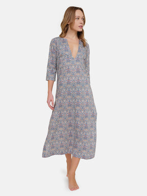 Caftano Liberty Lungo Uccellini Avion