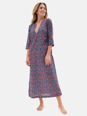 Caftano Liberty Lungo Wiltshire Blu