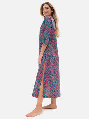 Caftano Liberty Lungo Wiltshire Blu