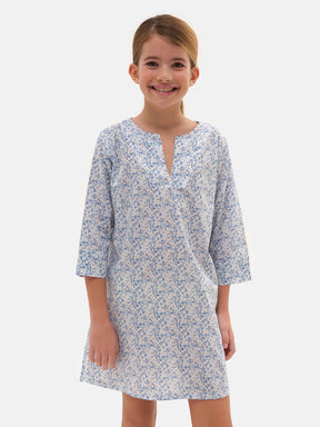 Caftano Liberty Mitsi Azzurro